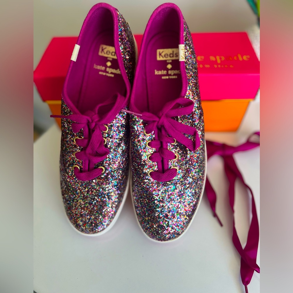Glitter KATE SPADE KEDS Size 7